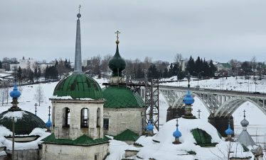 Церковь Параскевы Пятницы. Старица зимой.