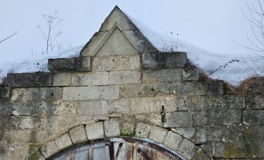 Белокаменные кузницы. Старица зимой.
